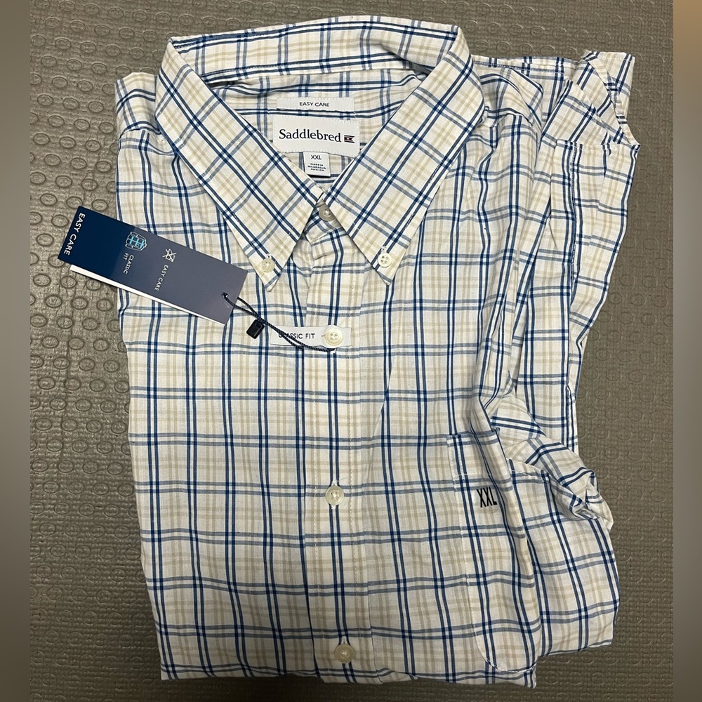 Crown & Ivy Long Sleeve Woven Shirt Mens